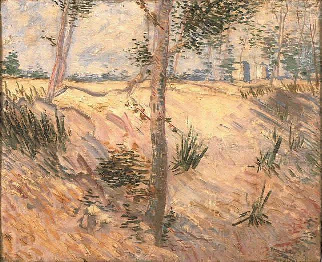Vincent van Gogh Arbre dans un champ 1887